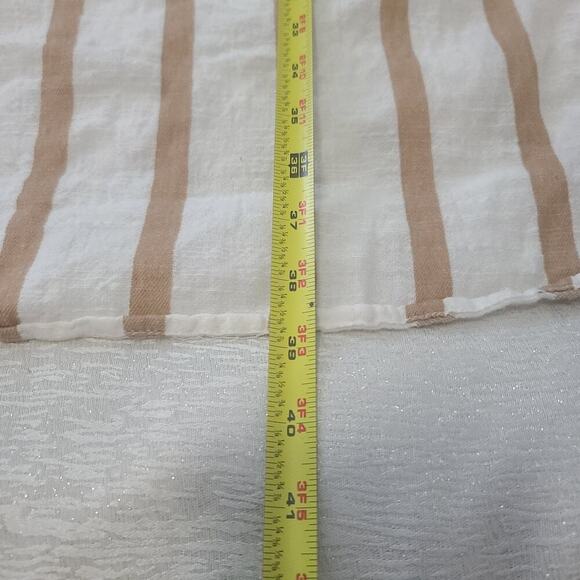 Mlle Gabrielle ladies peasant sundress white Size 3x nautical beachy vibes - Picture 4 of 9